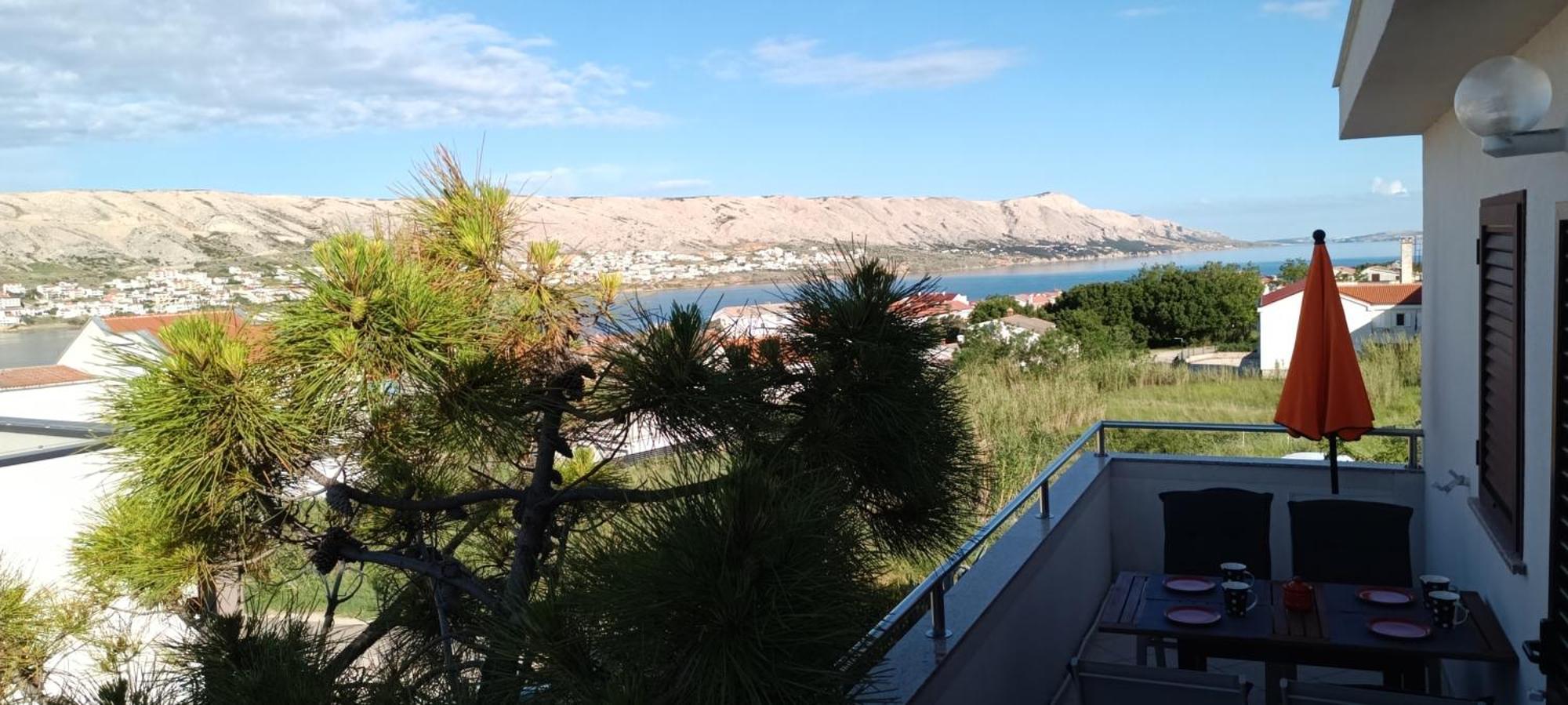 Apartmani Kunteja Pag Town Bagian luar foto