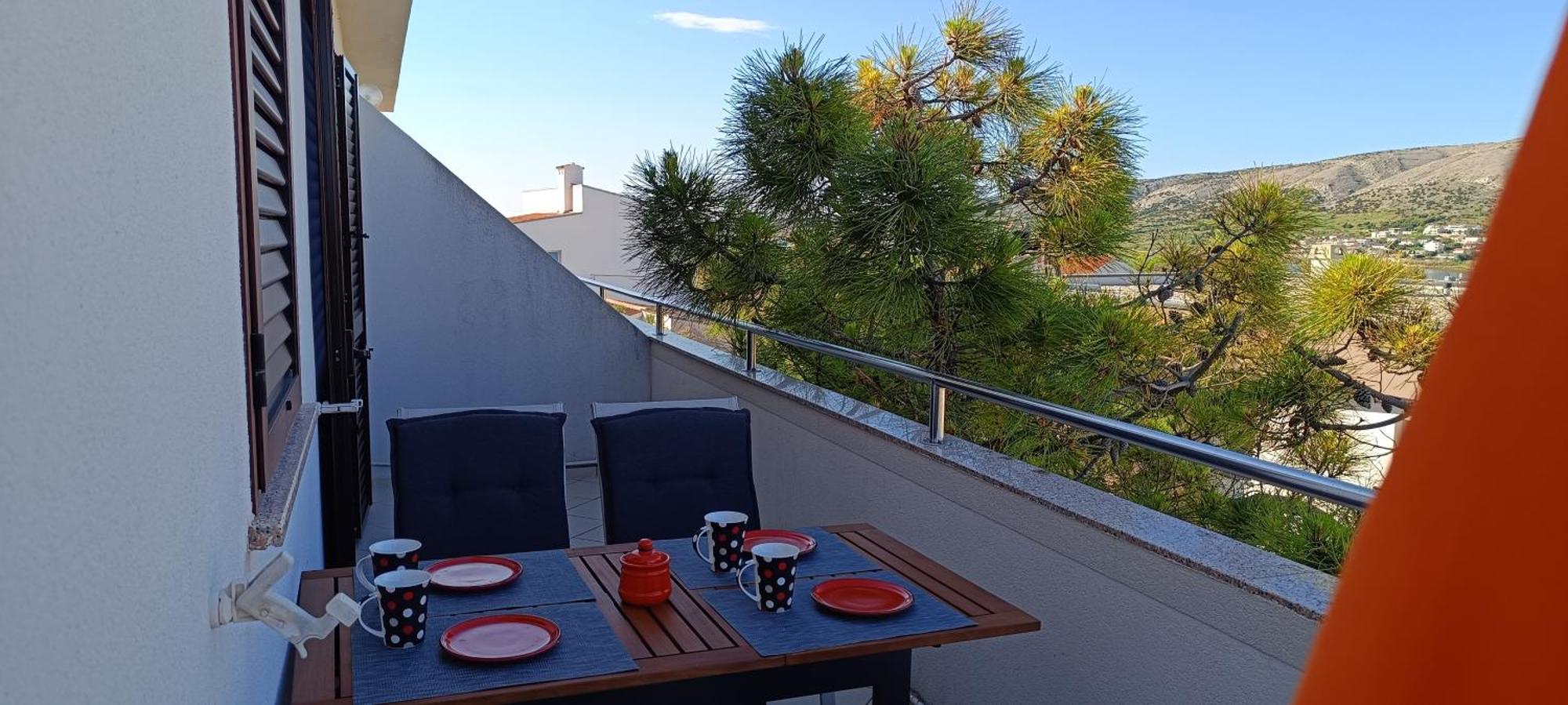 Apartmani Kunteja Pag Town Bagian luar foto