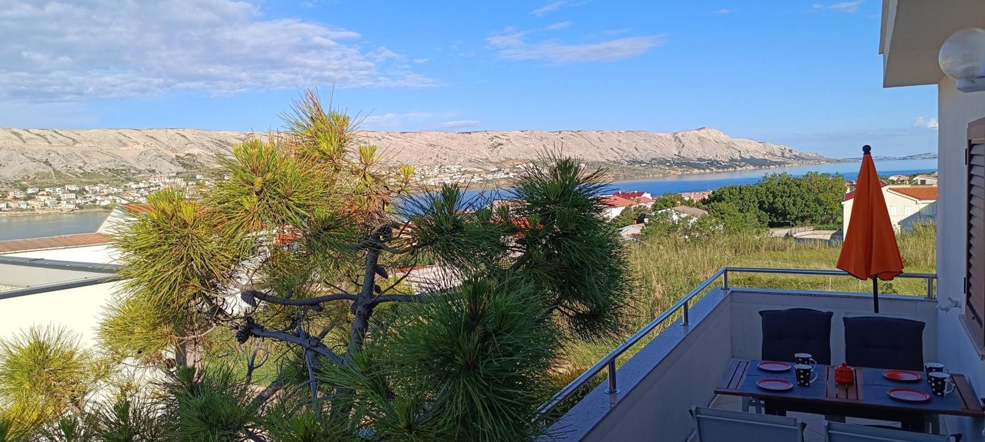 Apartmani Kunteja Pag Town Bagian luar foto