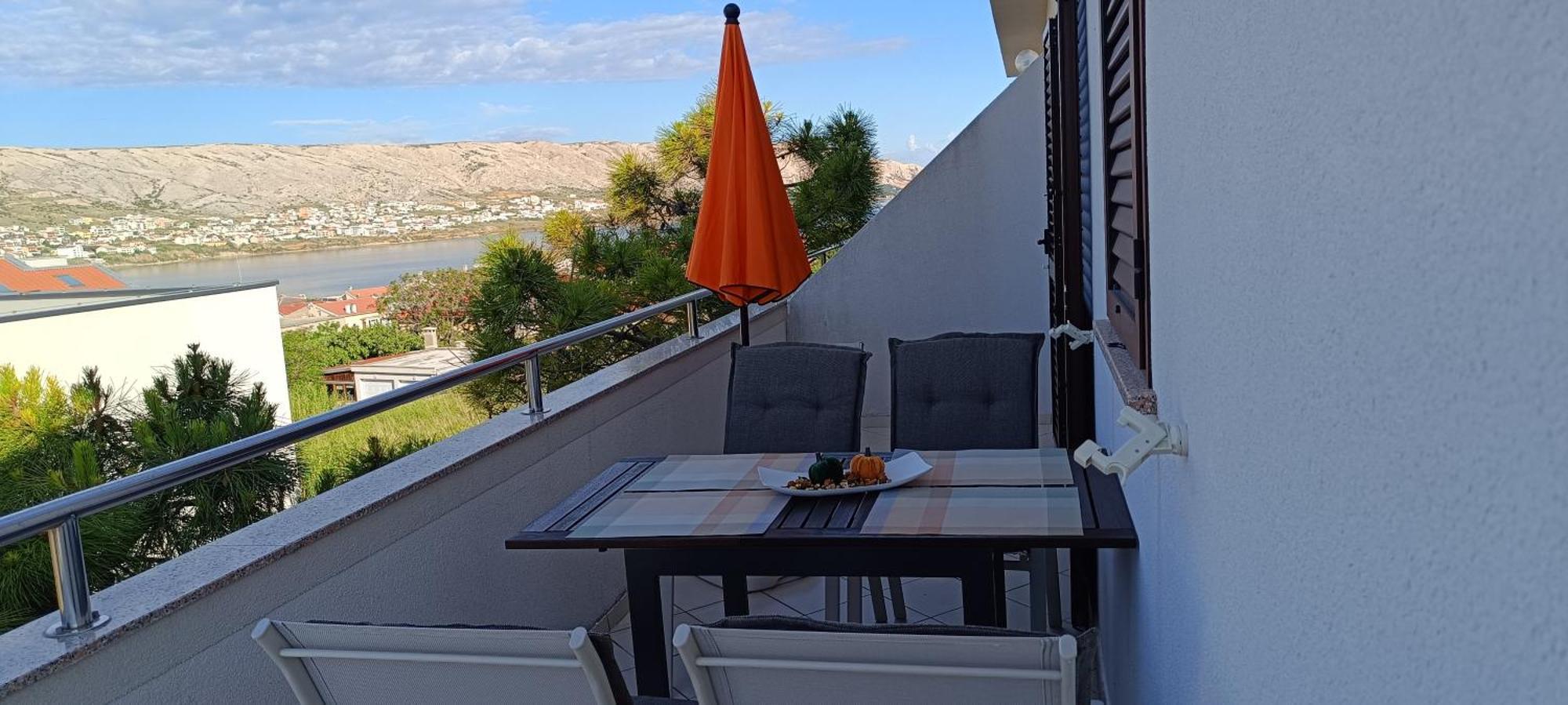 Apartmani Kunteja Pag Town Bagian luar foto