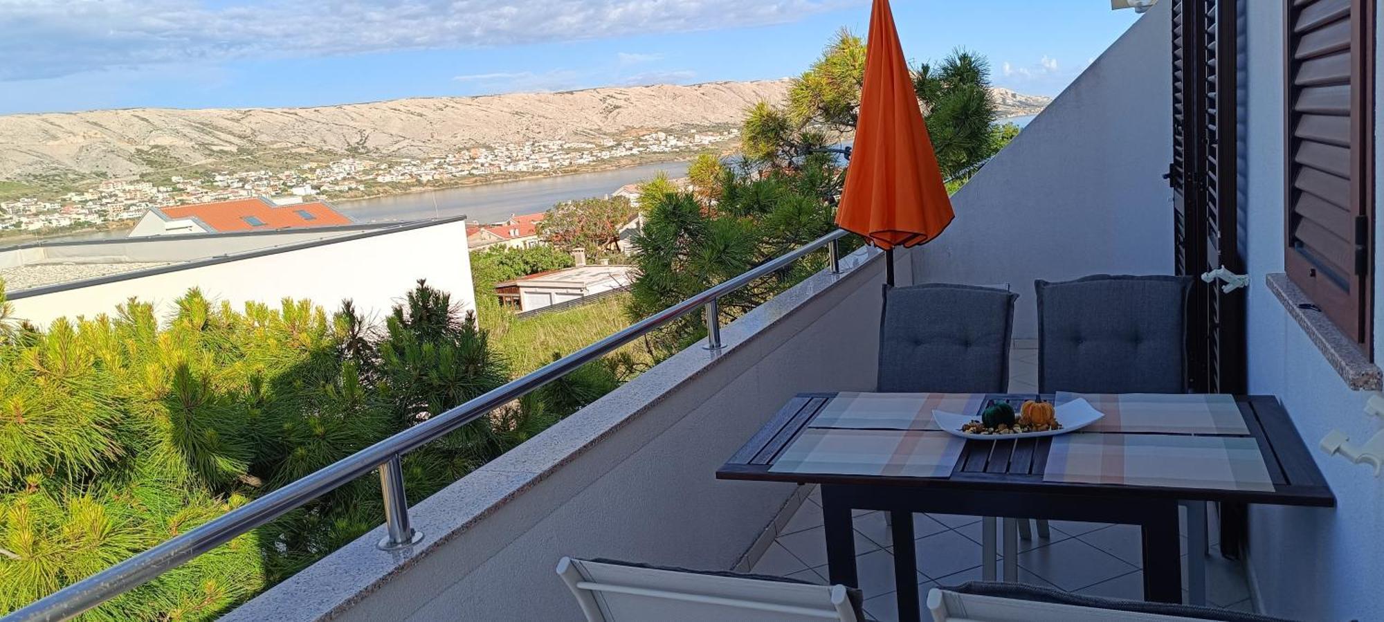 Apartmani Kunteja Pag Town Bagian luar foto
